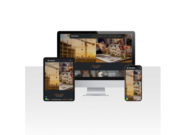 Kurumsal Web Sitesi Yapı İnşaat 