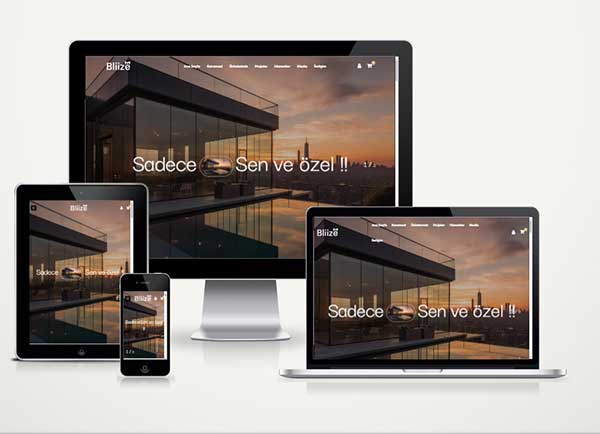 E-Ticaret Web Sitesi Bliize