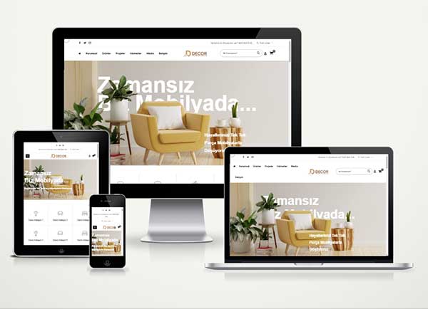 E-Ticaret Web Sitesi Lovely