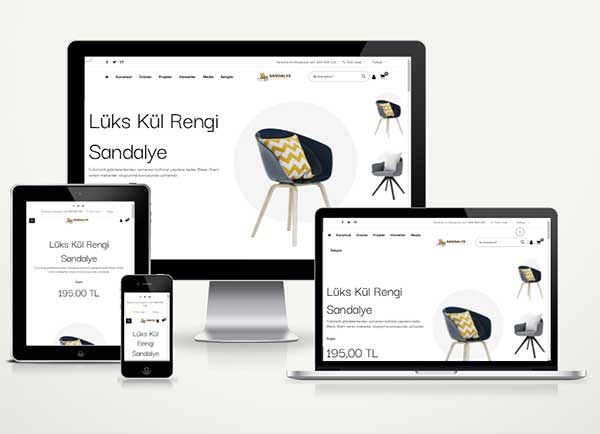 E-Ticaret Web Sitesi Konsept