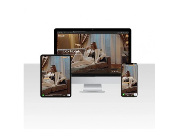 Hotel Web Sitesi Paketi – Seaside